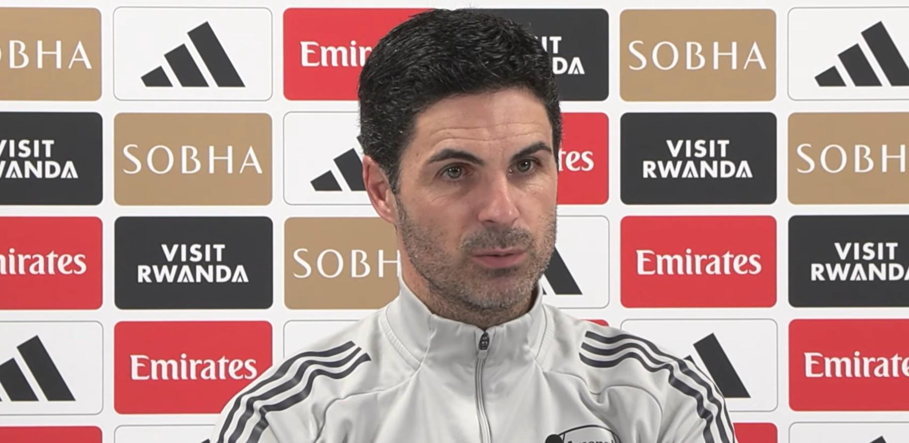 阿尔特塔：祝默特萨克下一站一切顺利；我们的目标是赢下重要奖杯